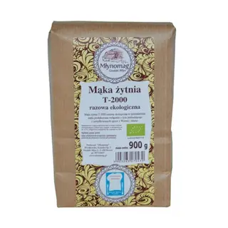 Mąka żytnia razowa T2000 EKO 1kg