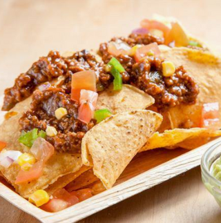 Nachos Con Vegan Chili
