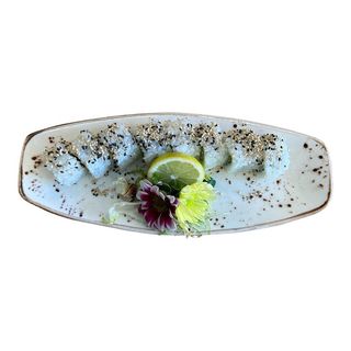 25.Uramaki Aguacate, Salmón, Queso Philadelphia Y Sésamo (8 Uds.)