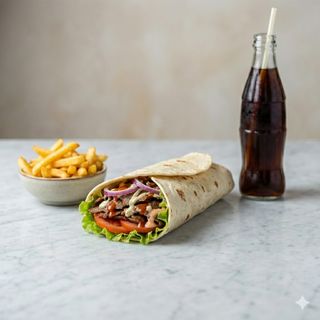 Menù piadina kebap