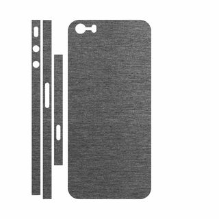 Skin  Iphone 5s Spate Si Laterale - Metalic Graphit