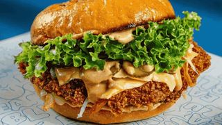 Blu Crispy Chicken  Burger