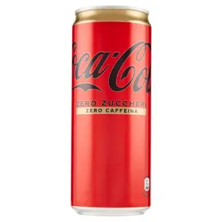 Coca-Cola Zero Zuccheri Zero Caffeina Lattina 33cl