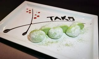 Mochi al te verde