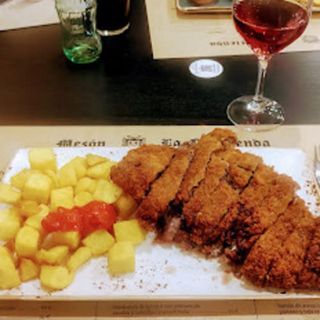 Cachopo De Ternera Con Cecina Y Queso De Cabra