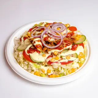 Salatka z kebabem
