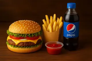 Burger meniu