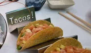 Tacos salmone 1 pezzo