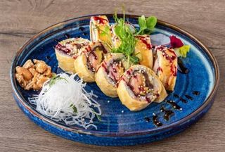 Blueberry roll 8 szt