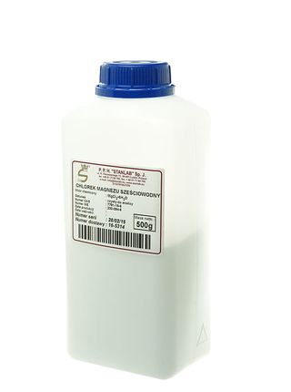 Chlorek Magnezu Sześciowodny CZDA 500g STANLAB
