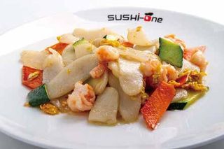 64 Gnocchi di riso con verdure