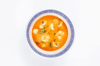 Том Ям с креветками