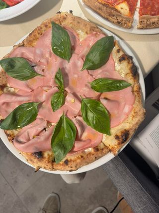 Пица с Мортадела (30см)