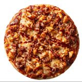 Pizza Barbacoa (Familiar) con bebida lata 