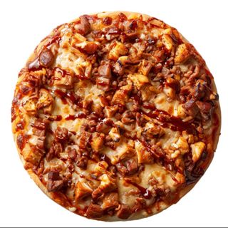 Pizza barbacoa pequeña con bebida lata gratis