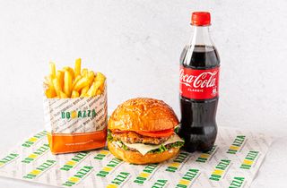 Комбо Чизбургер говяжий х2