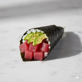 Temaki De Atún Con Aguacate (1 Ud.)