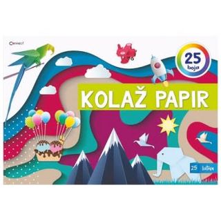 Kolaž papir A4 1/25, CONNECT 448