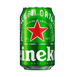 Heineken cerveza lata