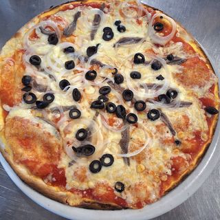 Pizza De ANCHOAS (30 Cm.)