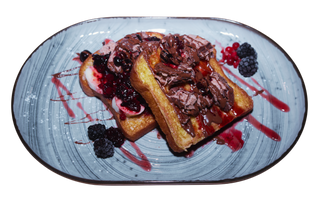 Chocolate & Red French Toasts