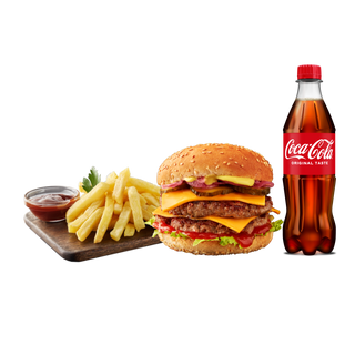Дабл Чізбургер Комбо