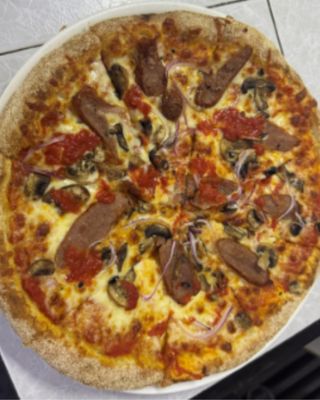 Sausage n Mushroom Pizza