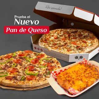 2 Medianas + Pan de Queso