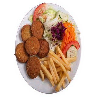 Plato  Falafel