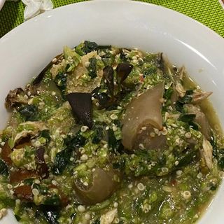  Okra con fufu 