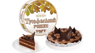 Tort „TRUFFLE” Roshen ciasto z kremem