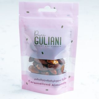 კარამელიზირებული ნუში 50გრ.