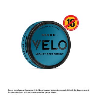 Pliculete cu nicotina VELO MIGHTY PEPPERMINT 14mg