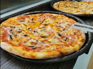 Pizza prosciutto funghi Ø35cm