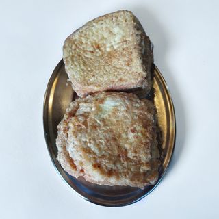 Mozzarella in carrozza con mozzarella e prosciutto cotto