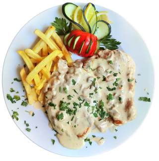 Piletina u sosu od šampinjona 400gr