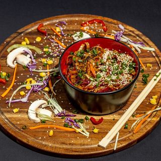 ბრინჯის ლაფშა ვეგეტარიანული