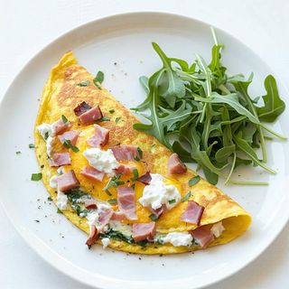 Omelette Jambon Fromage