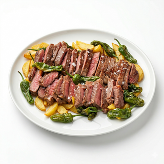 1/4 De Cordero Lechal Asado A La Brasa