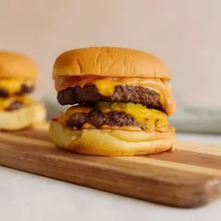 Double cheese burger
