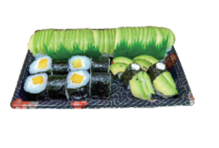 A3.Bandeja De Vegetal (18 Pzs.)