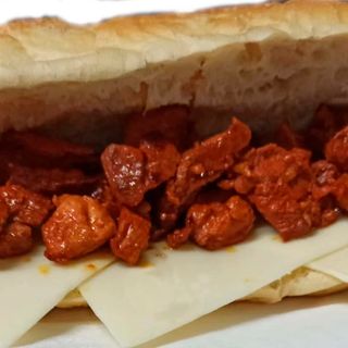 Bocadillo de zorza simple