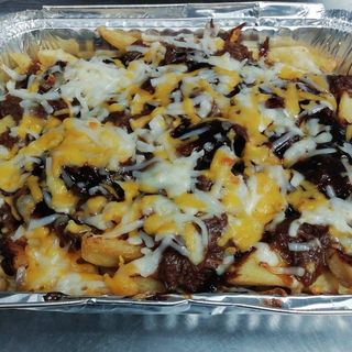 PATATAS PULLET PORK BBQ