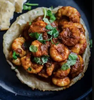 Prawn puri