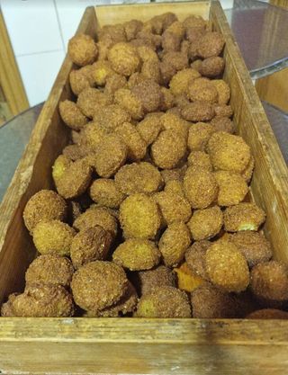 Croquetas de falafel cacero 4 corqetas de  falafal