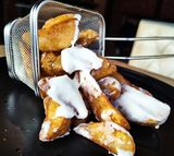 Пикантни картофки с чеснов сос (280г)