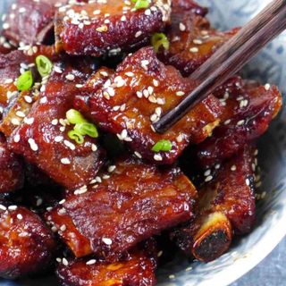 39. Costilla Con Salsa Agridulce