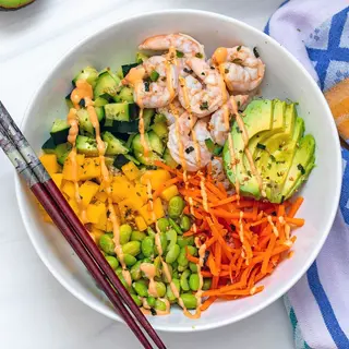 Poke Bowl Gambas