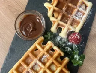 Gofre Con Nutella