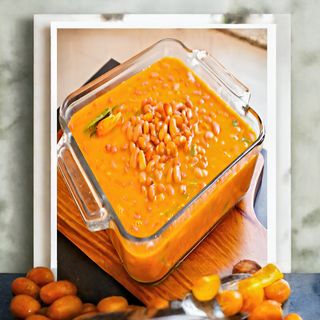 Beans curry with 1 chapati